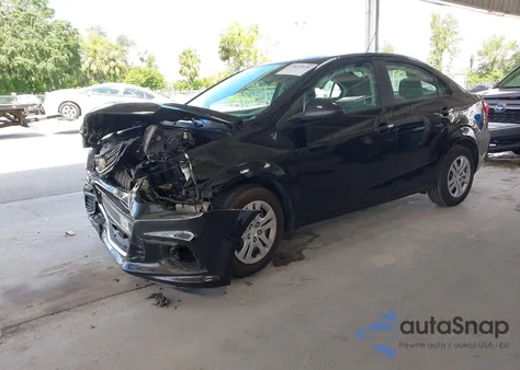 2017 Chevrolet Sonic Ls Auto из США, поврежденный, VIN 1G1JB5SH0H4160407